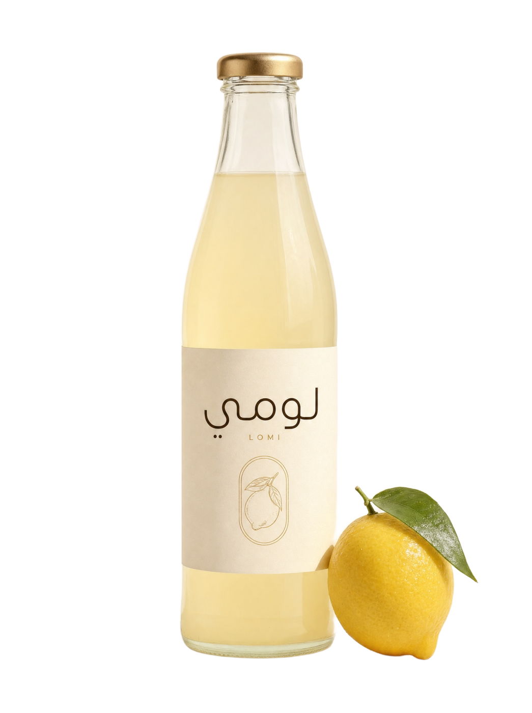 زجاجة لومي — عصير ليمون طبيعي